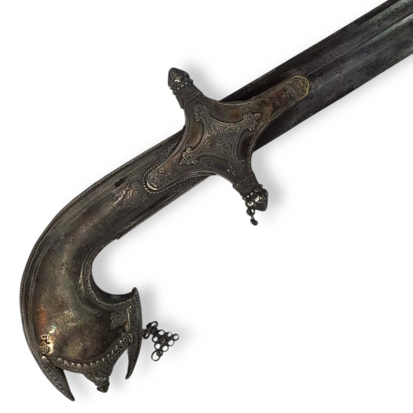 Saif Silver Sword North Africa Yemen early 19th century possibly late 18th century