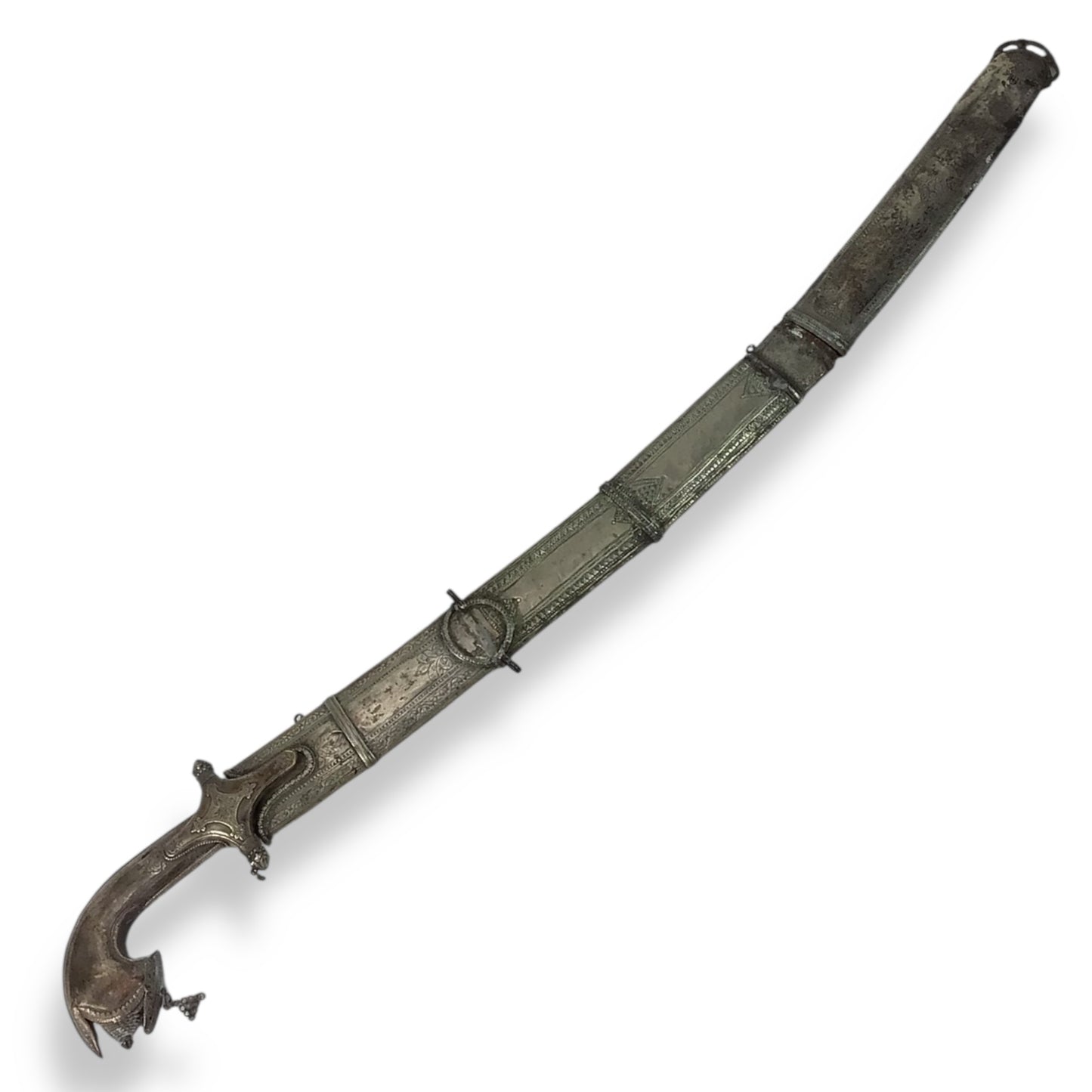 Saif Silver Sword North Africa Yemen early 19th century possibly late 18th century