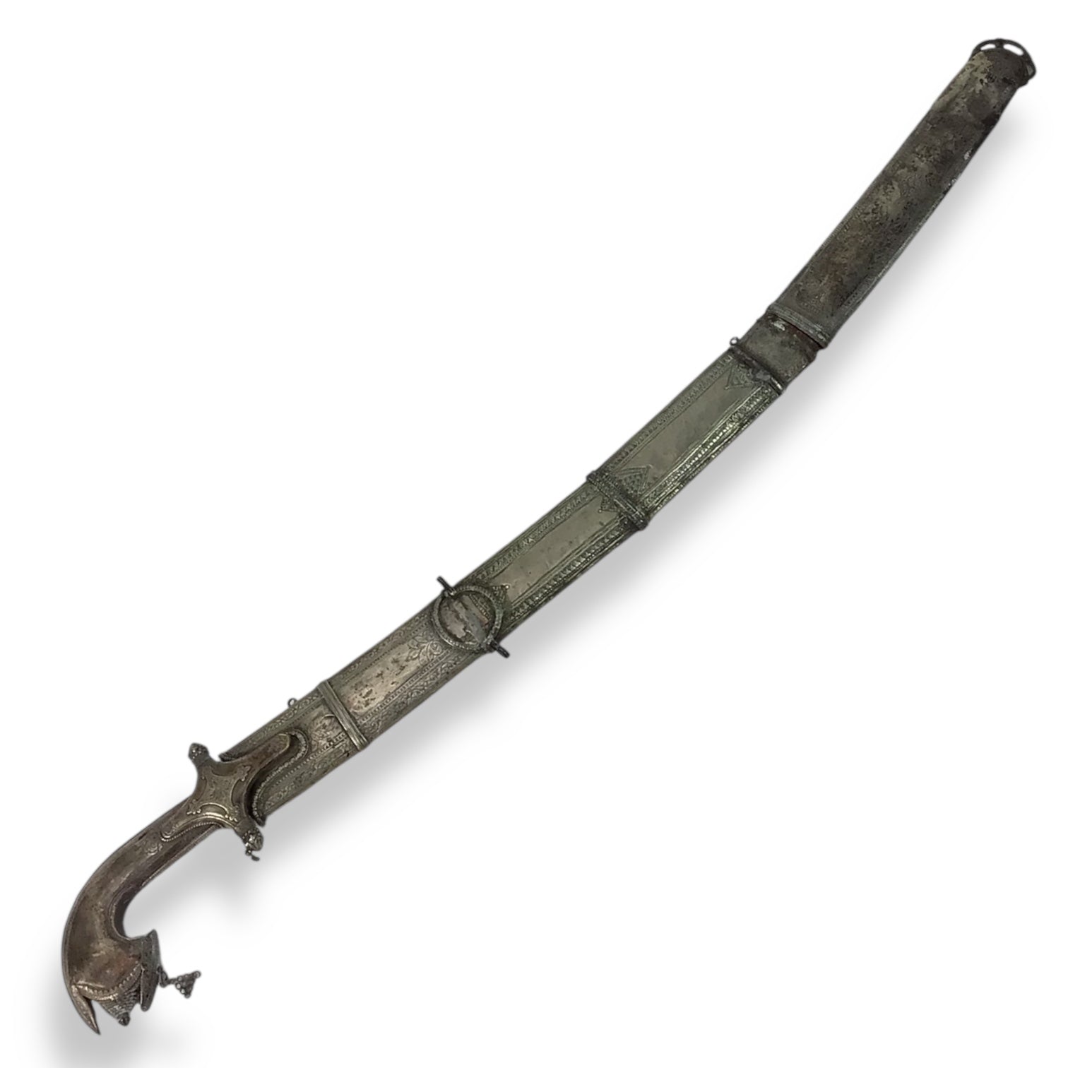 Saif Silver Sword North Africa Yemen early 19th century possibly late 18th century