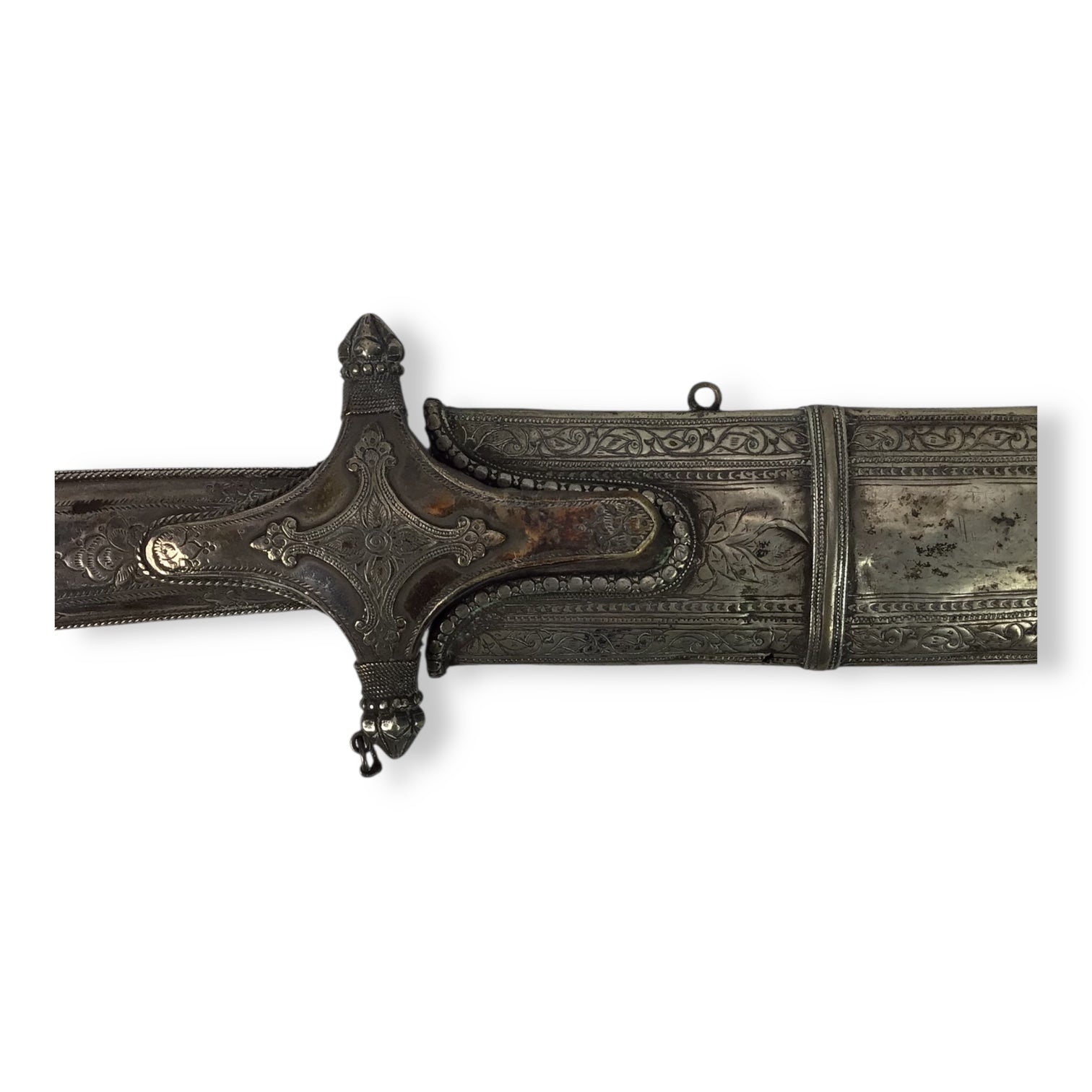 Saif Silver Sword North Africa Yemen early 19th century possibly late 18th century