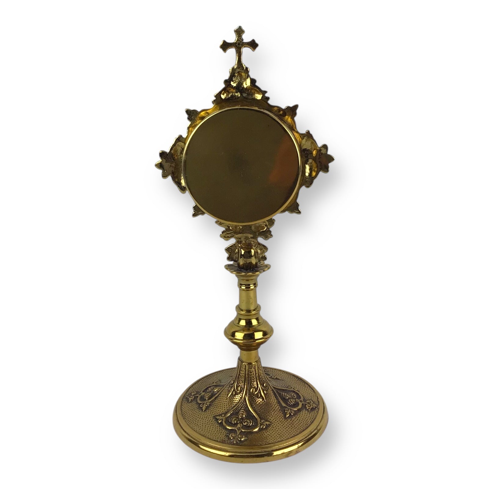 Saint Faustina Kowalska 1st Class Relic in Gilt Metal Altar Reliquary