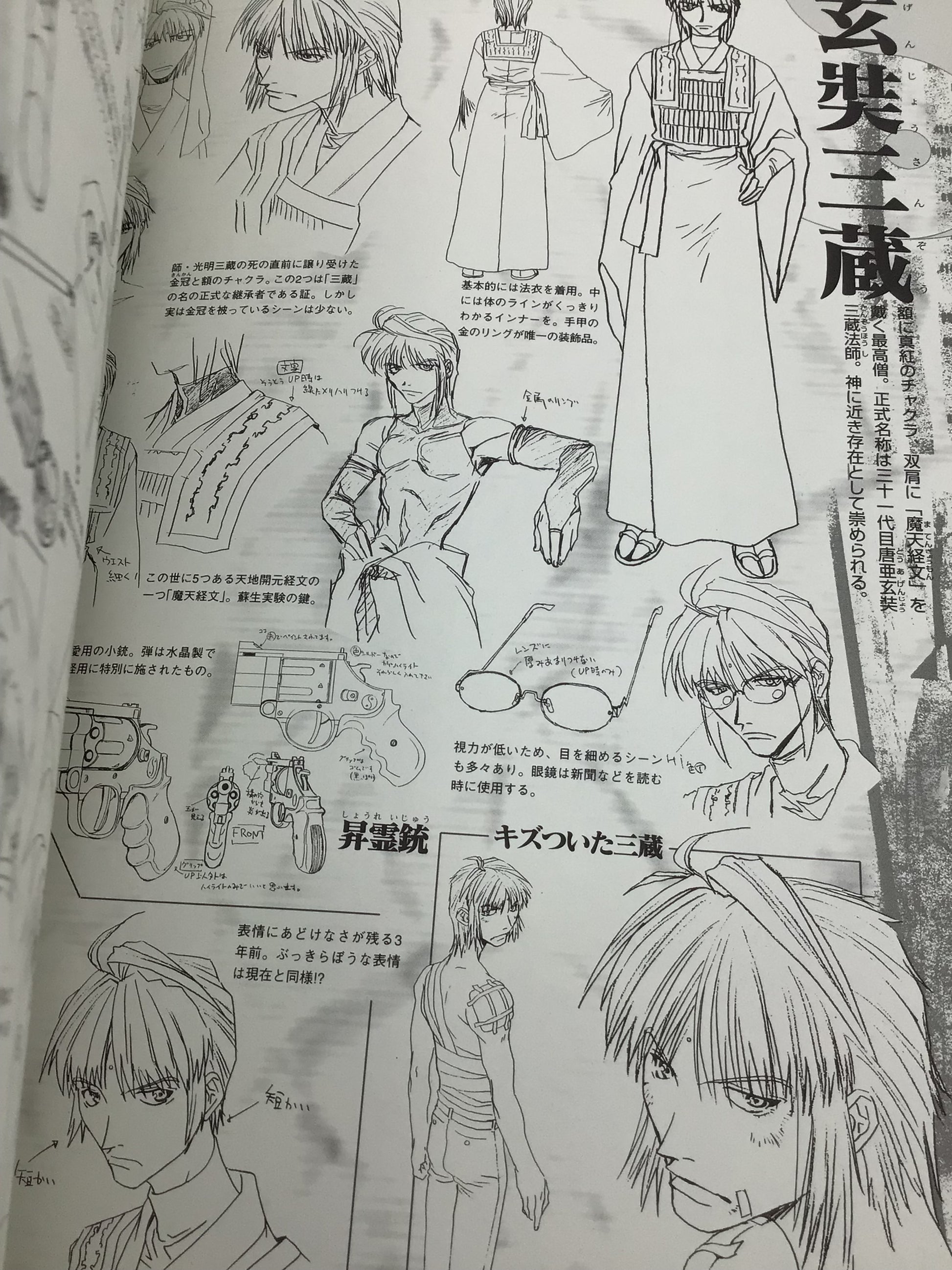 Saiyuki TV Anime Guide Book (2000) – Enix Publishing