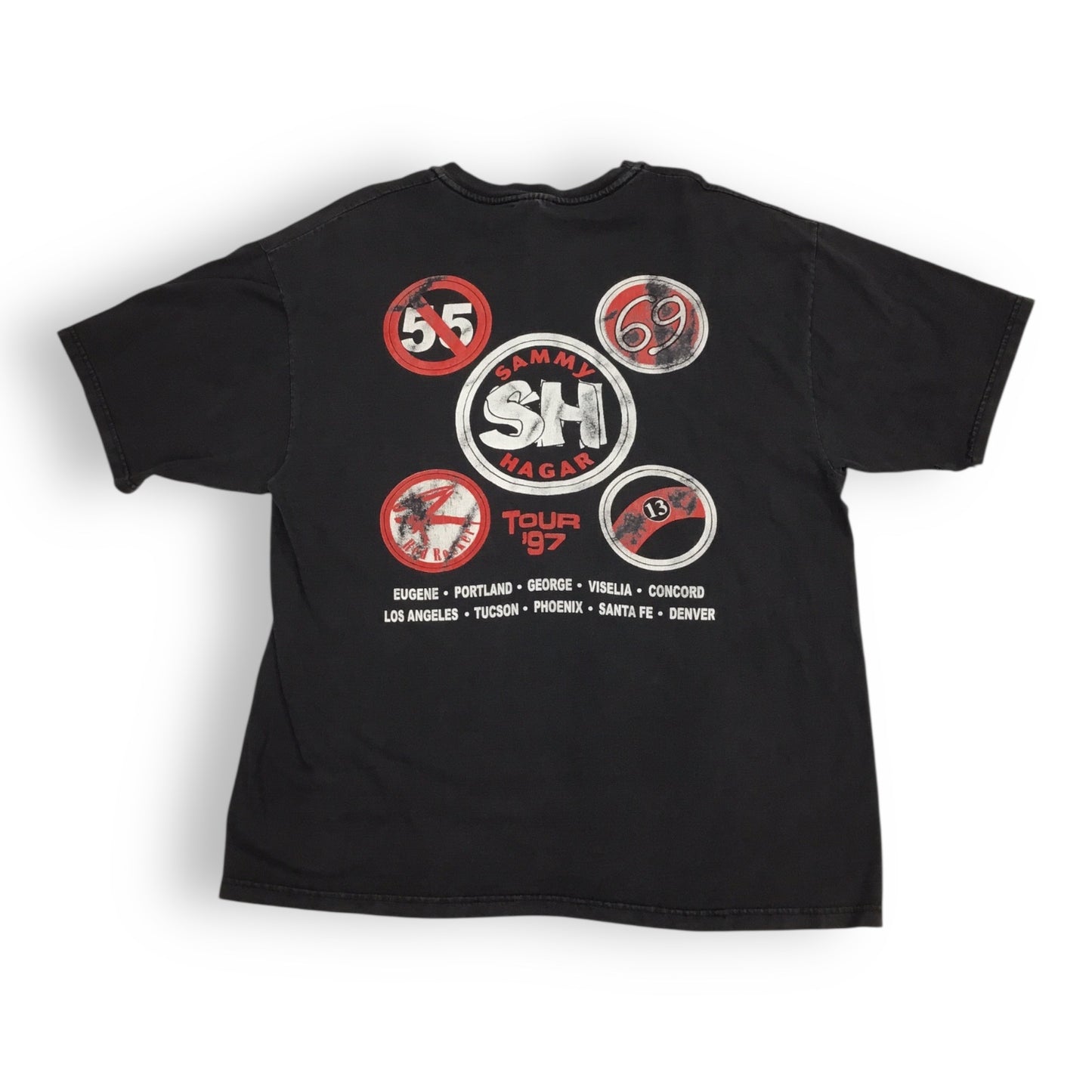 Sammy Hagar - Marching to Mars Tour 1997 T-Shirt