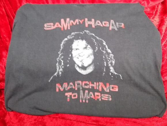 Sammy Hagar T-Shirt - Marching to Mars Tour 1997