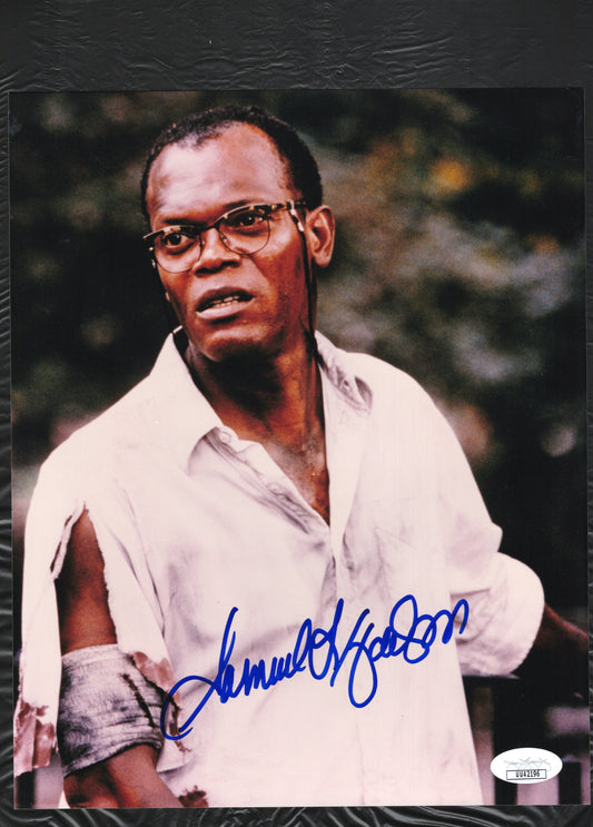 Samuel L. Jackson in Die Hard with a Vengeance Signed Photo 8x10, JSA and PSA Letter Double Certified Authentic UU42196