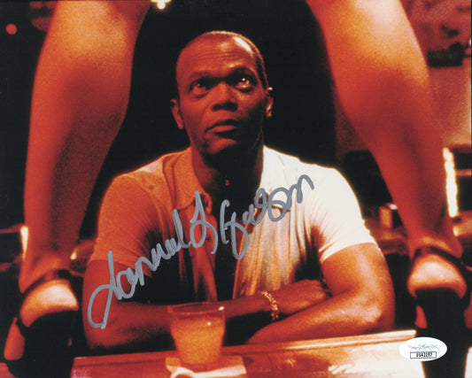 Samuel L. Jackson in Jackie Brown Signed Photo 8x10, JSA and PSA Letter Double Certified Authentic UU42197