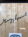 San Antonio Spurs Head Coach Gregg Popovich autographed hardwood w/ JSA cert
