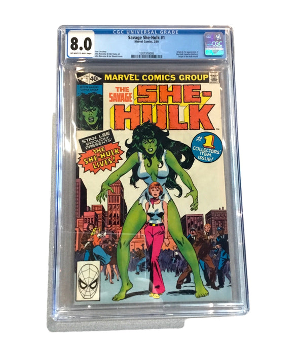 Savage She- Hulk #1 - Marvel 1980 - First Appearance of She-Hulk (Jennifer Walters)
