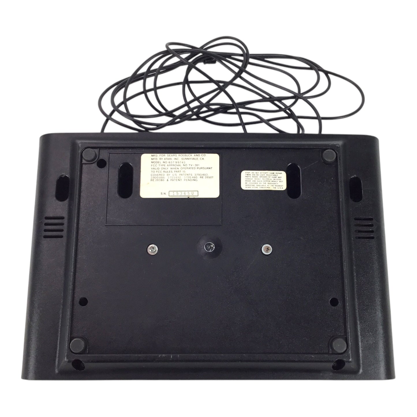 Sears Tele-Games Atari 2600 "Heavy Sixer" with Joysticks - Untested