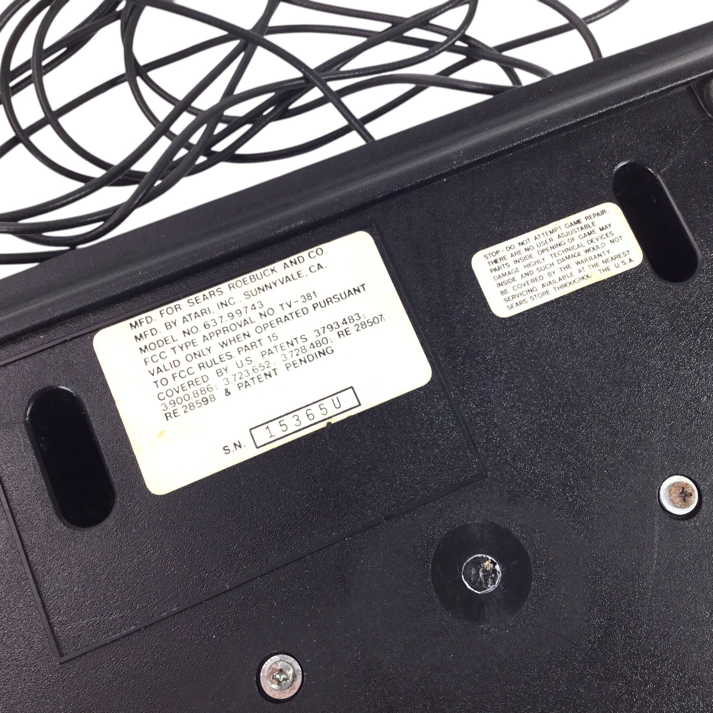 Sears Tele-Games Atari 2600 "Heavy Sixer" with Joysticks - Untested