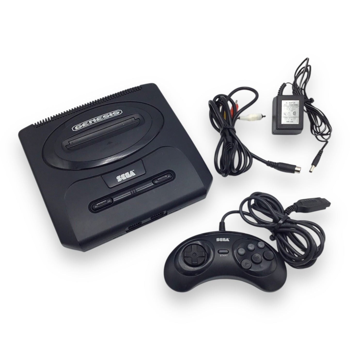 Sega Genesis MK-1631 Console w/ Cables & 2 Controllers – Tested Working