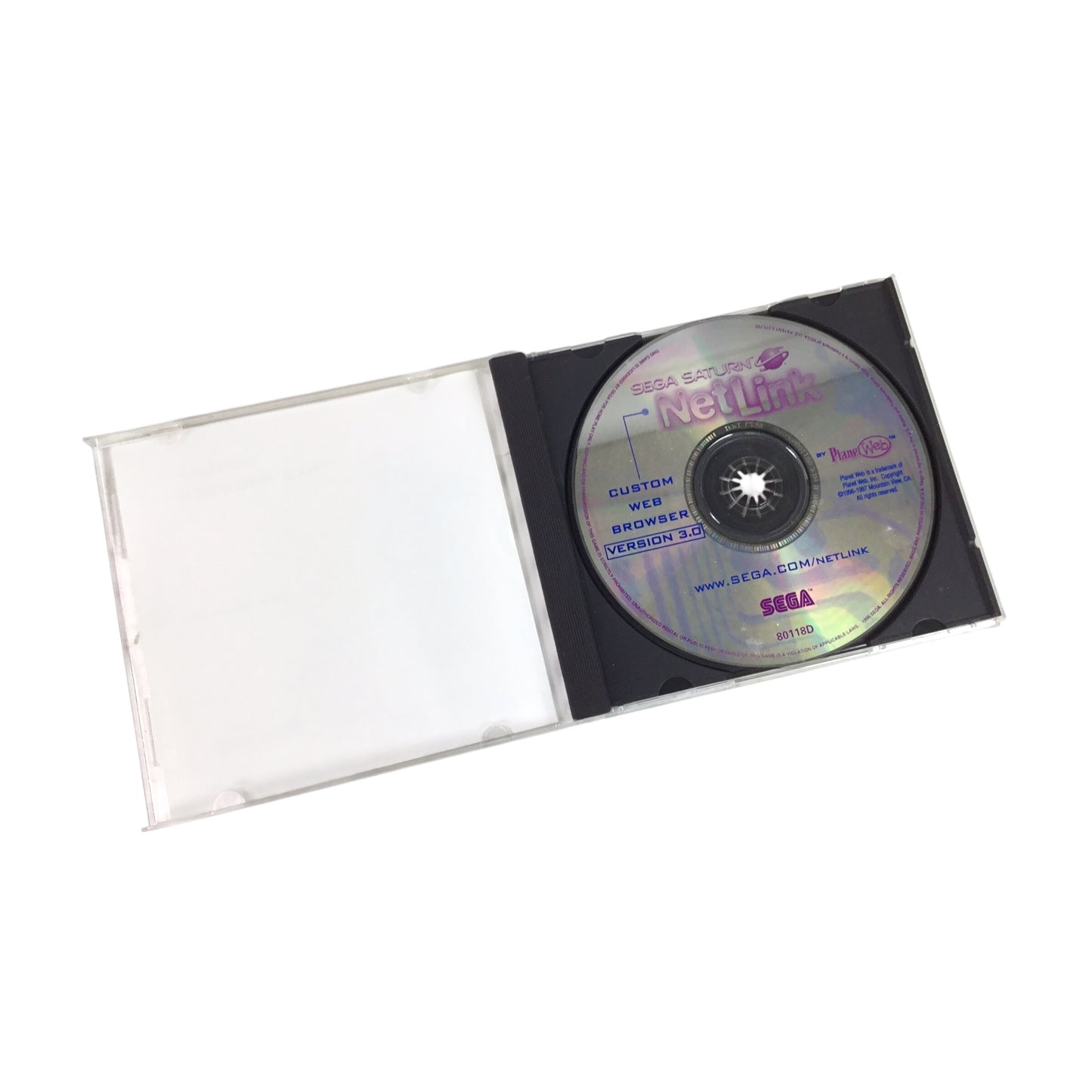 Sega Saturn Net Link Bundle + Sealed Sega Rally Net Link Edition