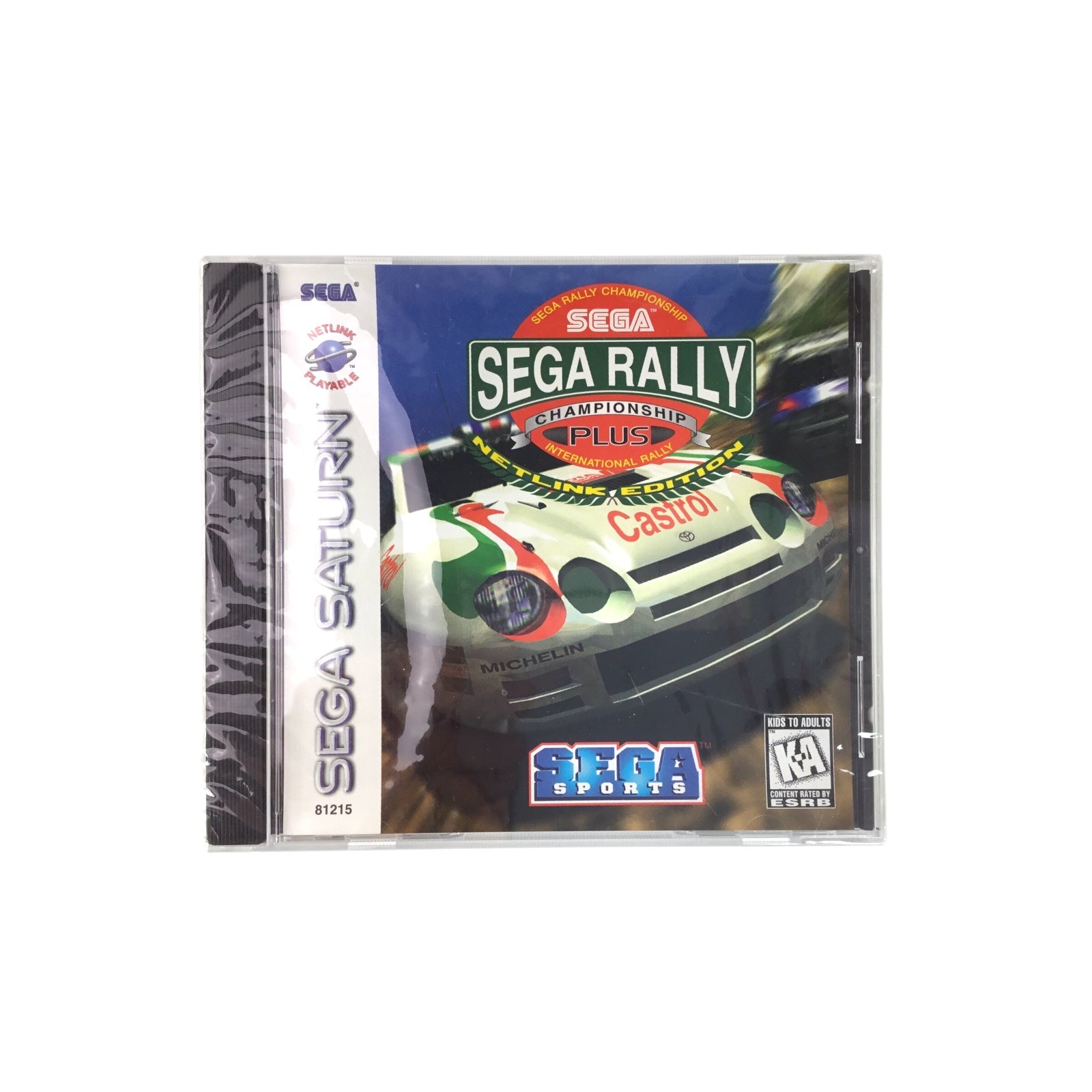 Sega Saturn Net Link Bundle + Sealed Sega Rally Net Link Edition