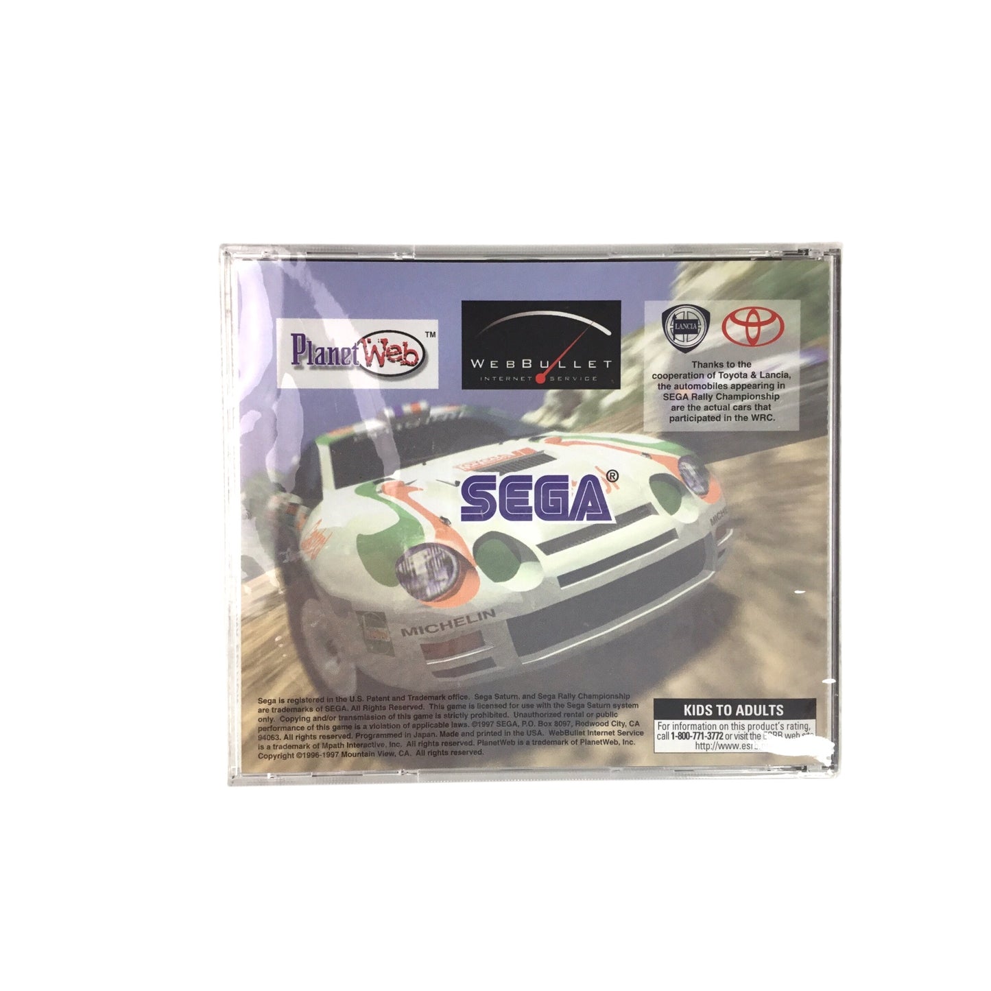 Sega Saturn Net Link Bundle + Sealed Sega Rally Net Link Edition