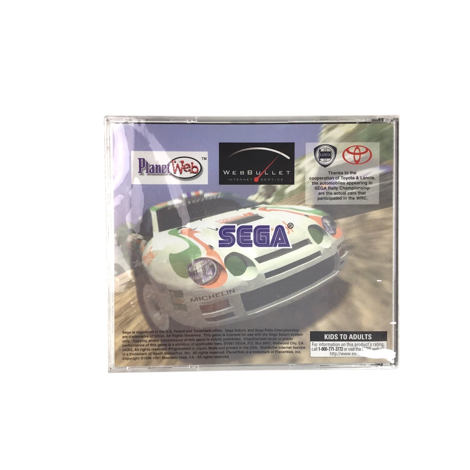 Sega Saturn Net Link Bundle + Sealed Sega Rally Net Link Edition