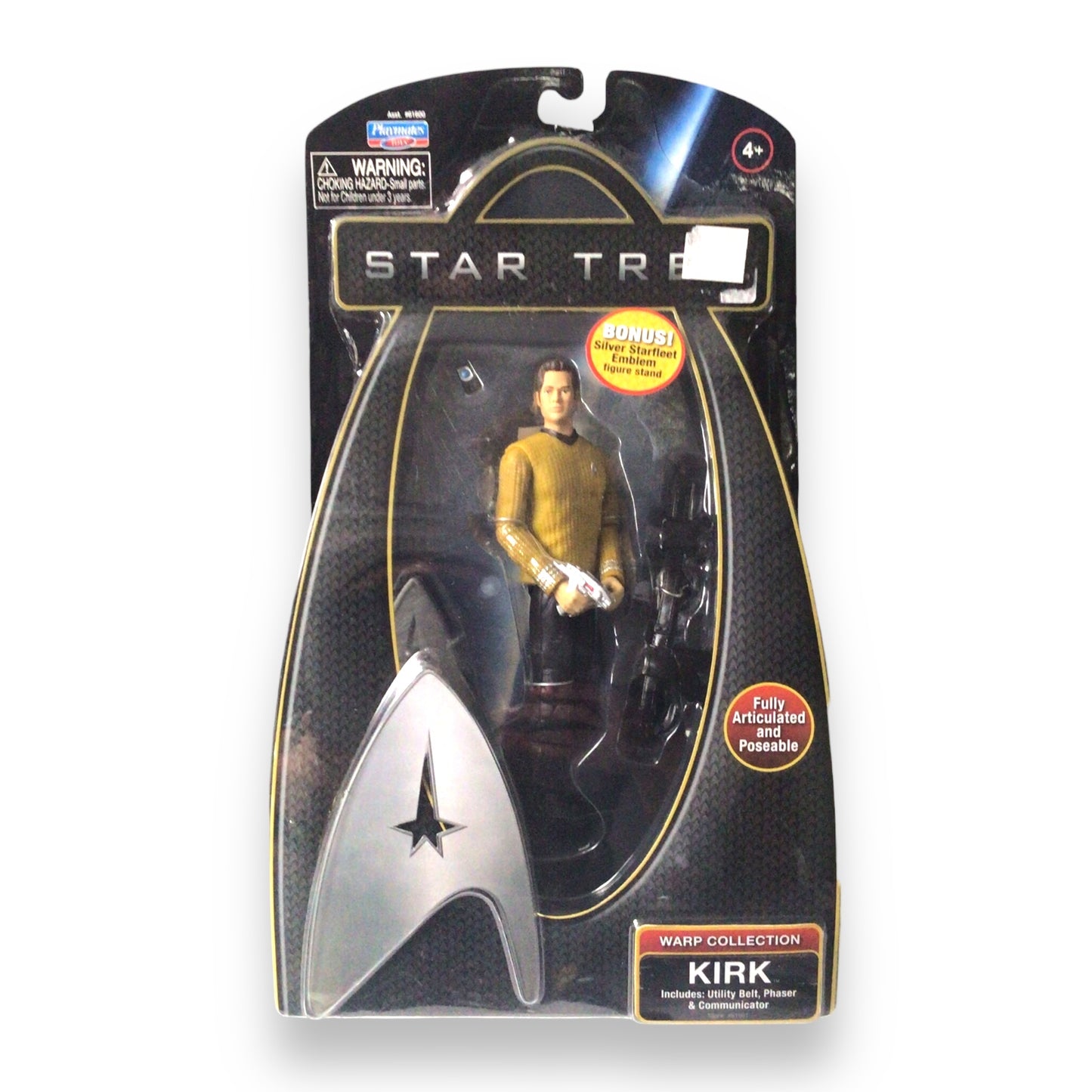 Set of 6 Star Trek Warp Collection Action Figures - Playmates