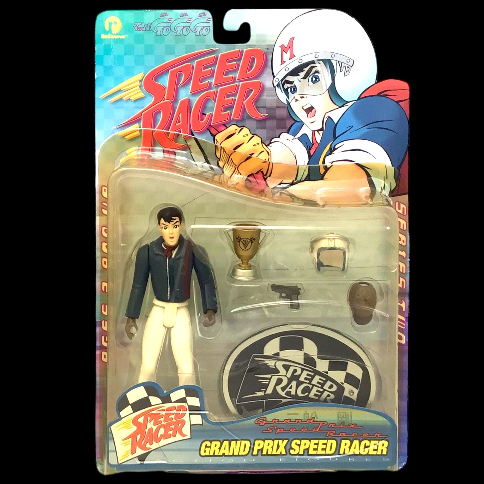Set of Two Vintage Speed Racer Action Figures by ReSaurus