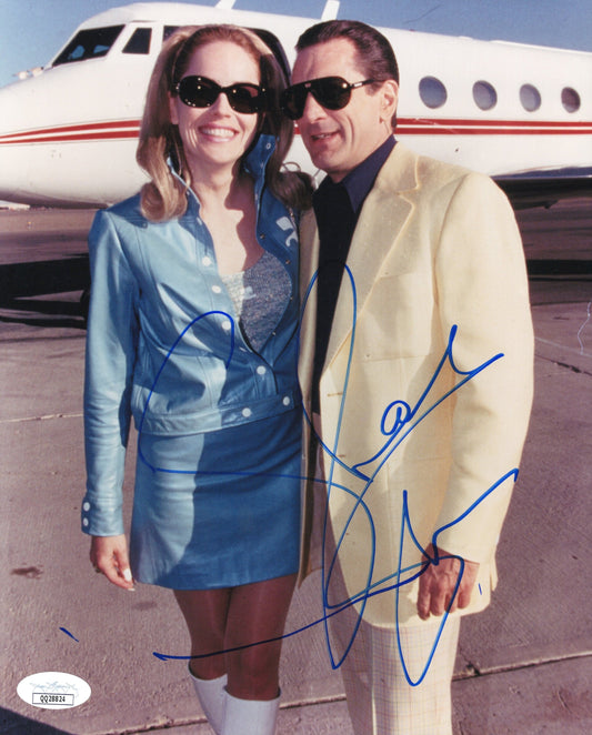 Sharon Stone with Robert De Niro in Casino Signed Photo 8x10, JSA and PSA Letter Double Certified Authentic QQ28824