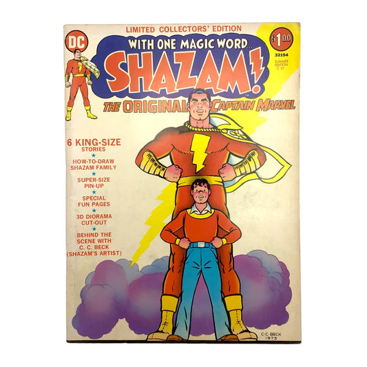 Shazam! The Original Captain Marvel – Limited Collectors' Edition C-21 (Summer 1973) - NM