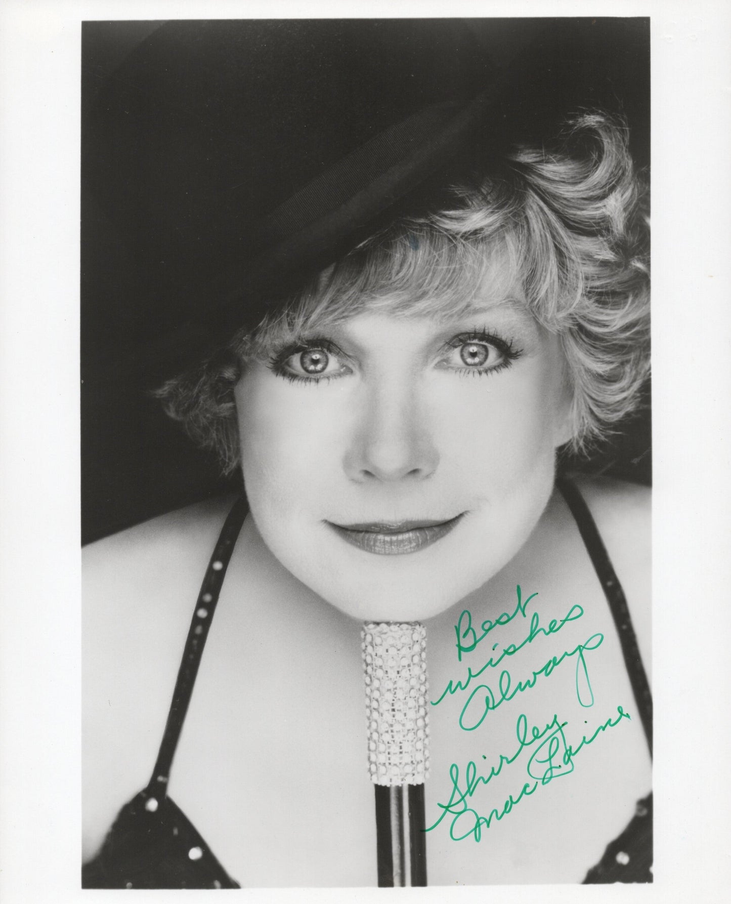 Shirley MacLaine Signed Photo Personalized "Best Wishes Always" 8x10