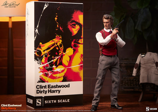 Sideshow Collectibles 1/6 Harry Callahan Figure - Dirty Harry, Clint Eastwood