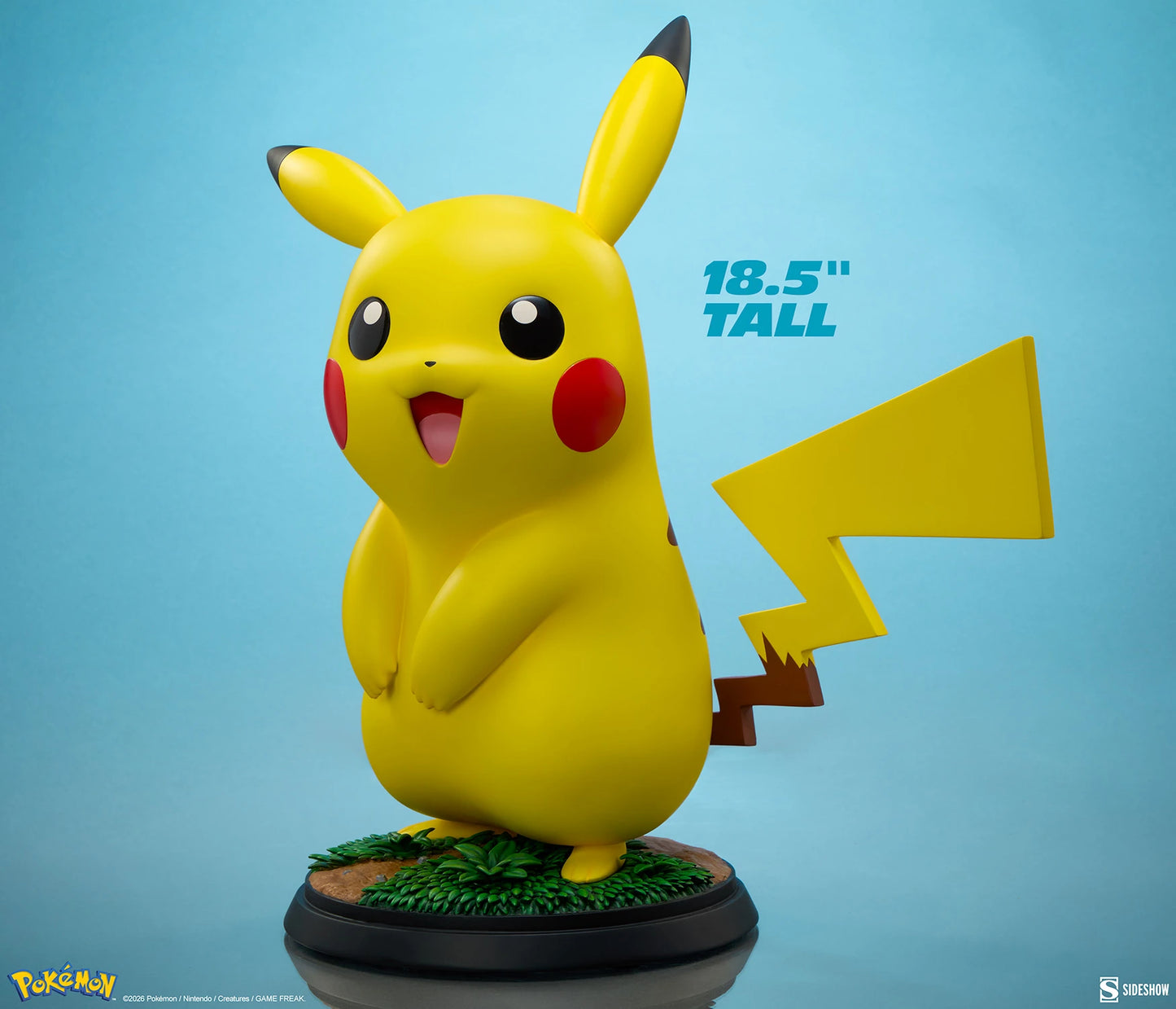 Sideshow Collectibles Life Sized Pikachu 18.5"