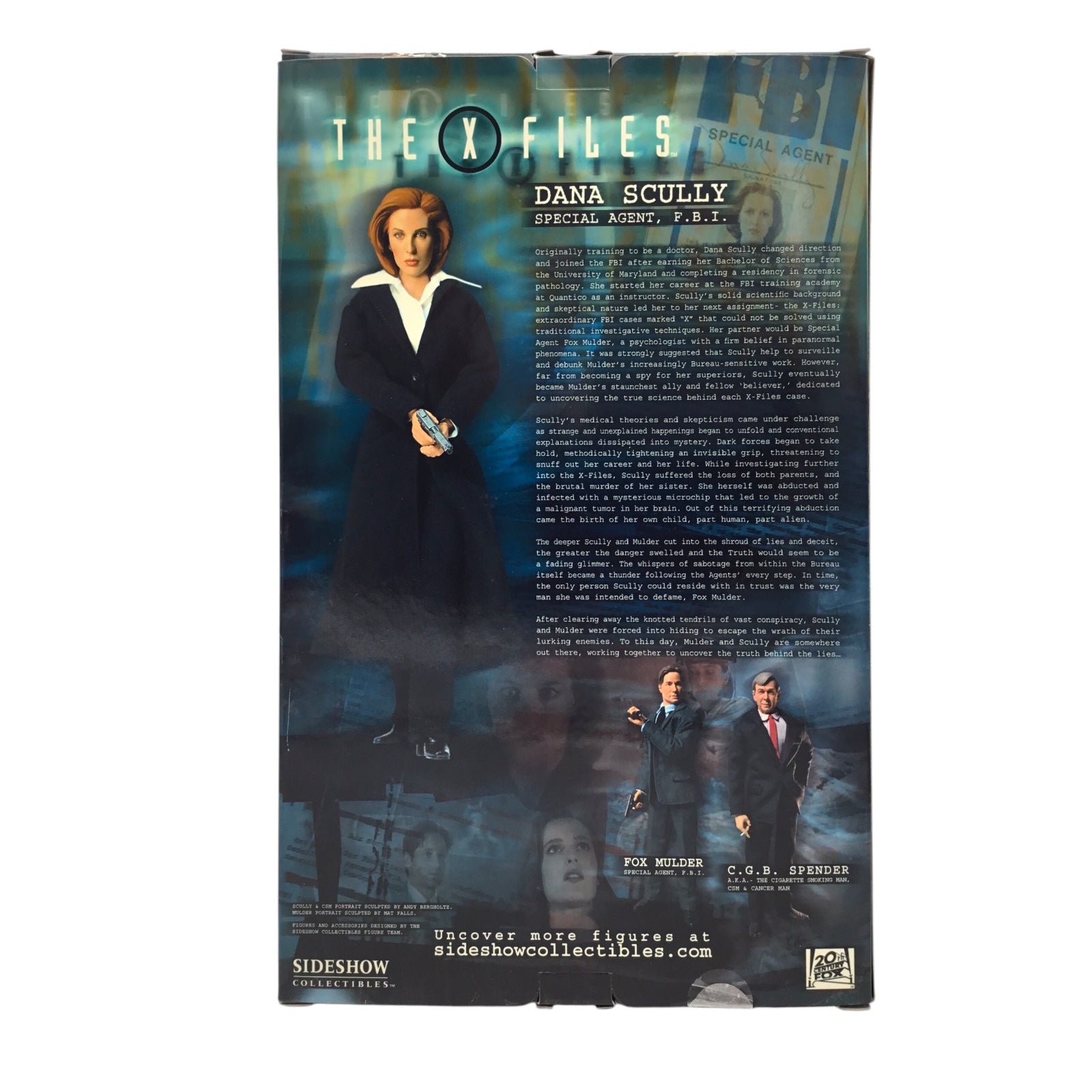 Sideshow Collectibles X-FIles Dana Scully 12" Figure