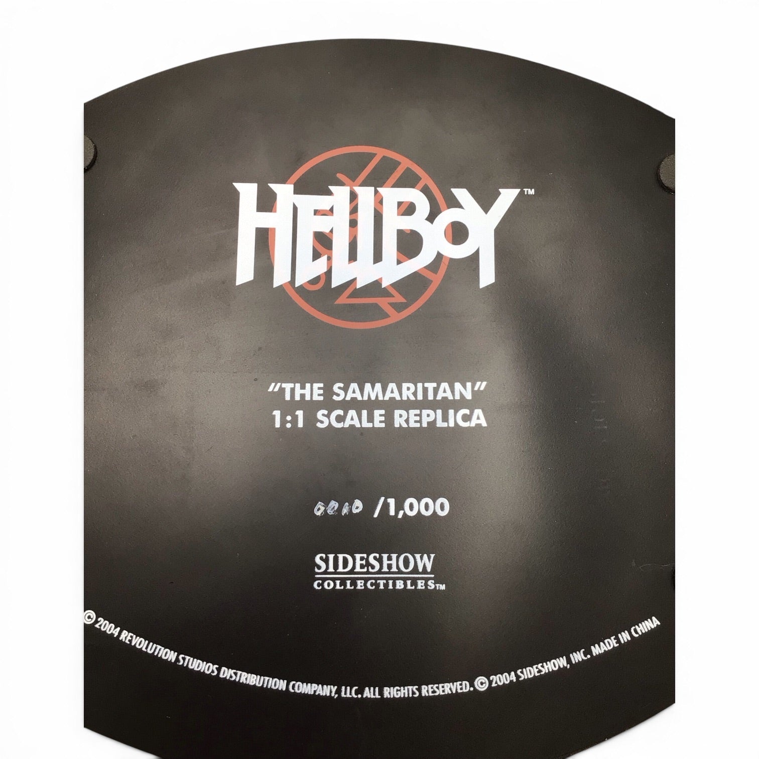 Sideshow Hellboy "The Samaritan" 1:1 Scale Prop Replica 10/1000