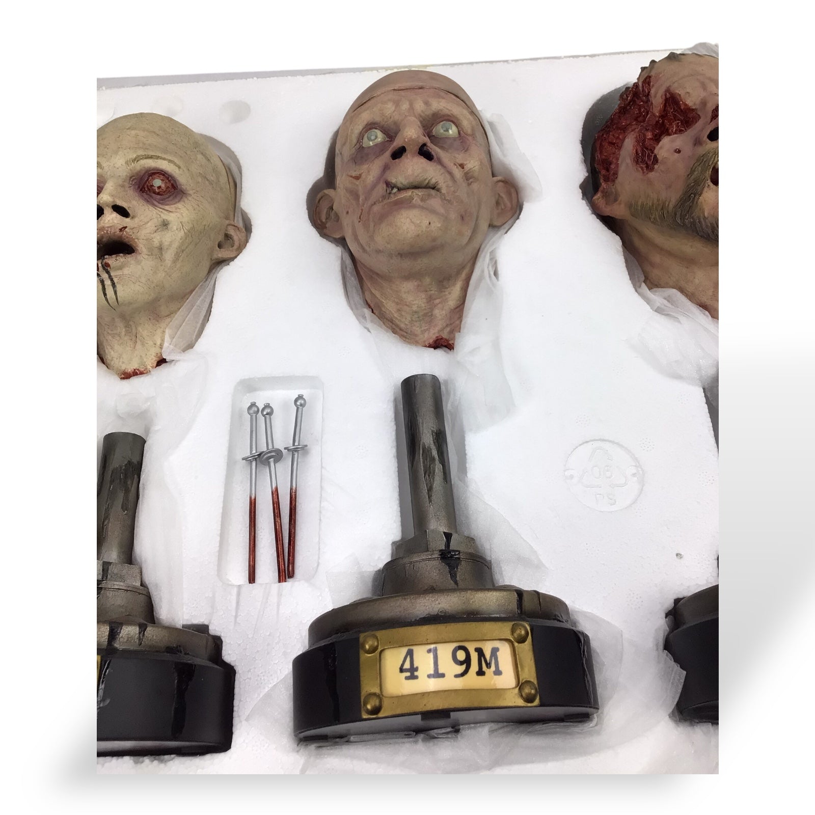 Sideshow The Dead Specimens Busts – LE #177/200 – Ultra Rare Set