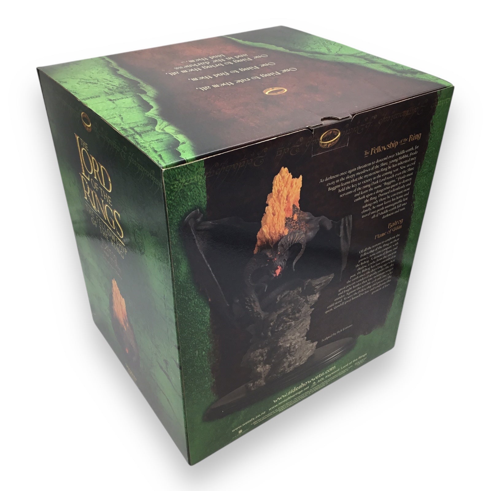 Sideshow WETA Balrog Flame of Udûn Statue – Lord of the Rings Fellowship of the Ring