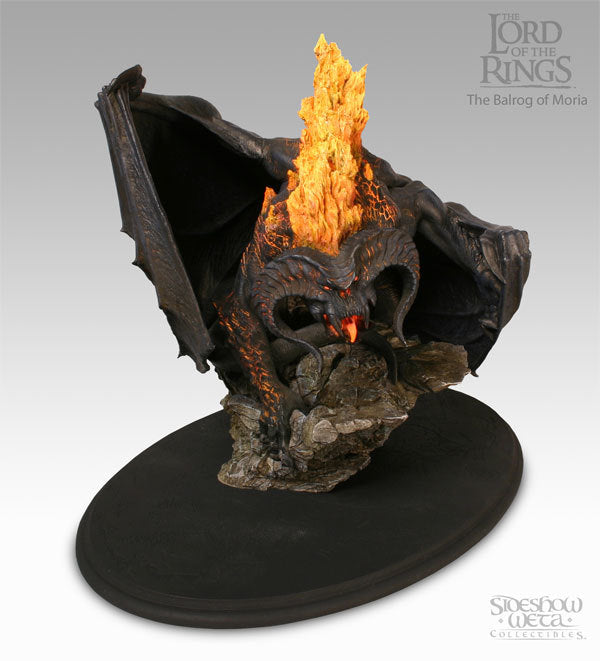 Sideshow WETA Balrog Flame of Udûn Statue – Lord of the Rings Fellowship of the Ring