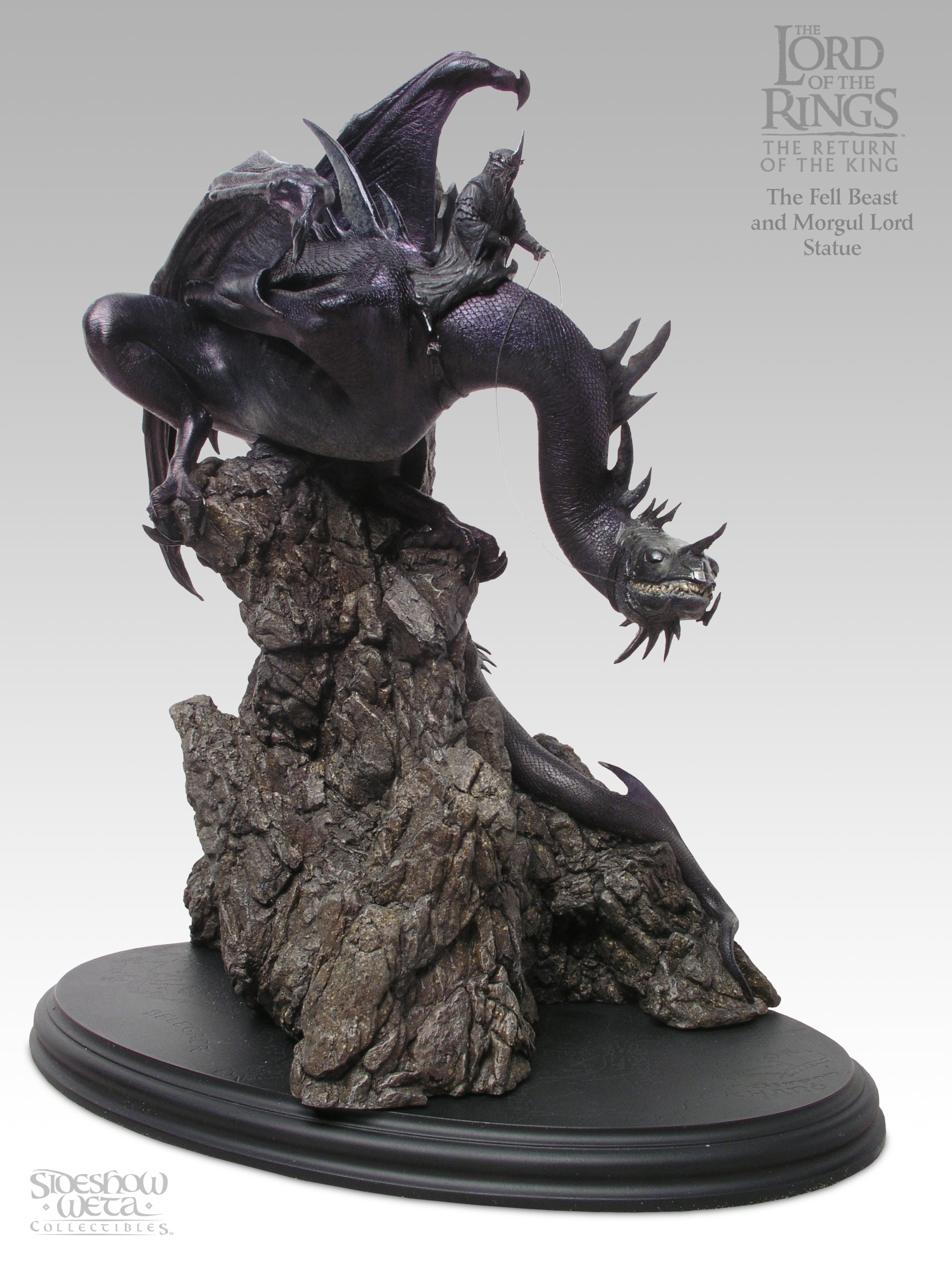 Sideshow WETA Fell Beast with Morgul Lord Statue – Lord of the Rings Return of the King
