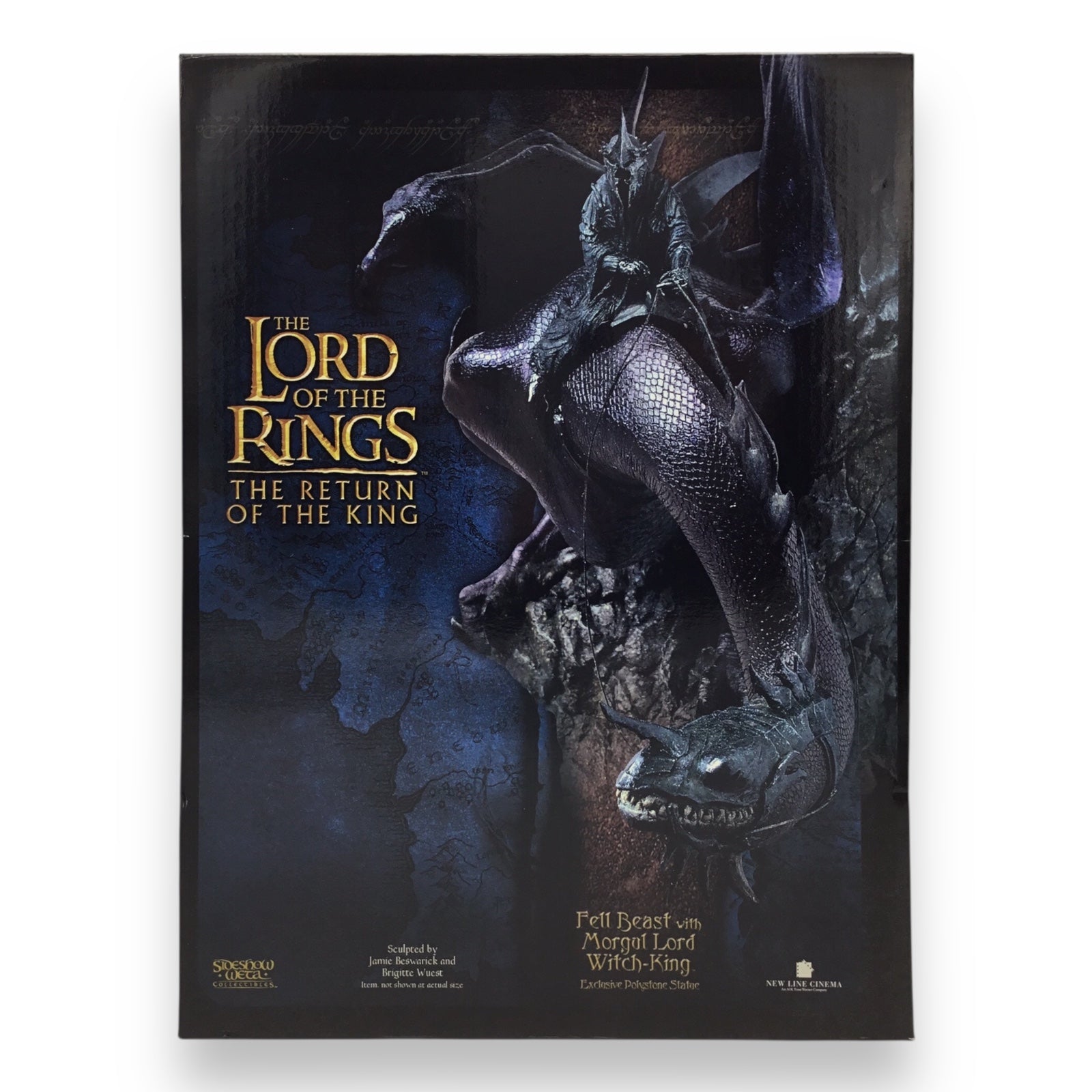 Sideshow WETA Fell Beast with Morgul Lord Statue – Lord of the Rings Return of the King