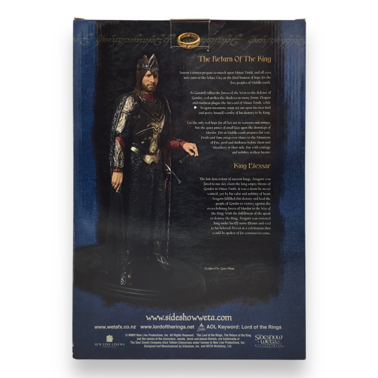 Sideshow WETA King Elessar Statue – Lord of the Rings Return of the King
