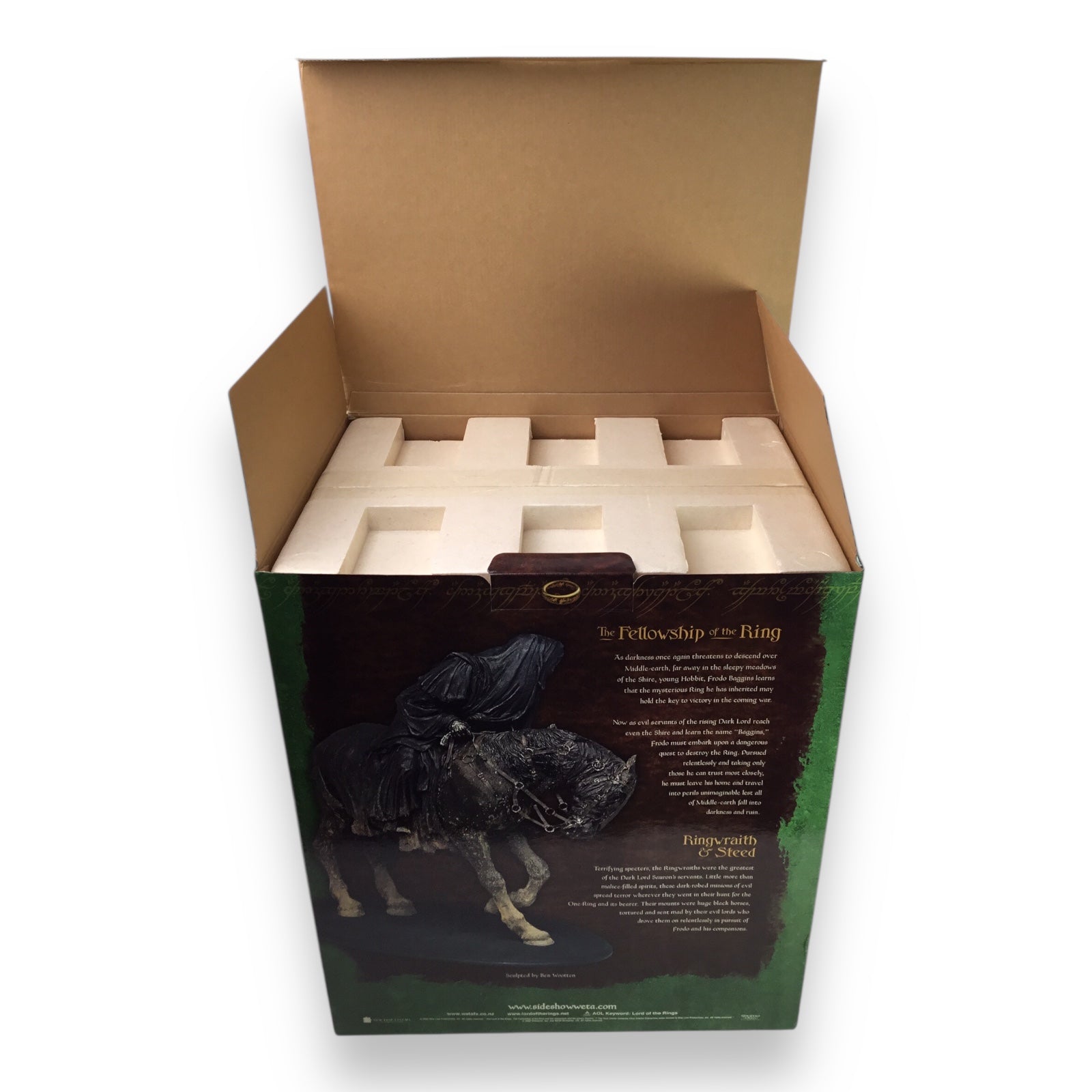 Sideshow WETA Ringwraith on Steed Statue – Lord of the Rings Fellowship of the Ring