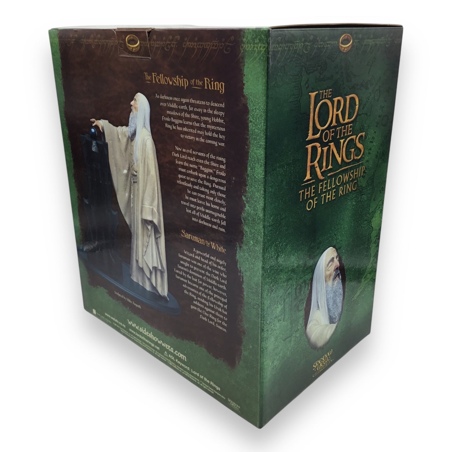 Sideshow WETA Saruman the White Statue – Lord of the Rings Fellowship of the Ring