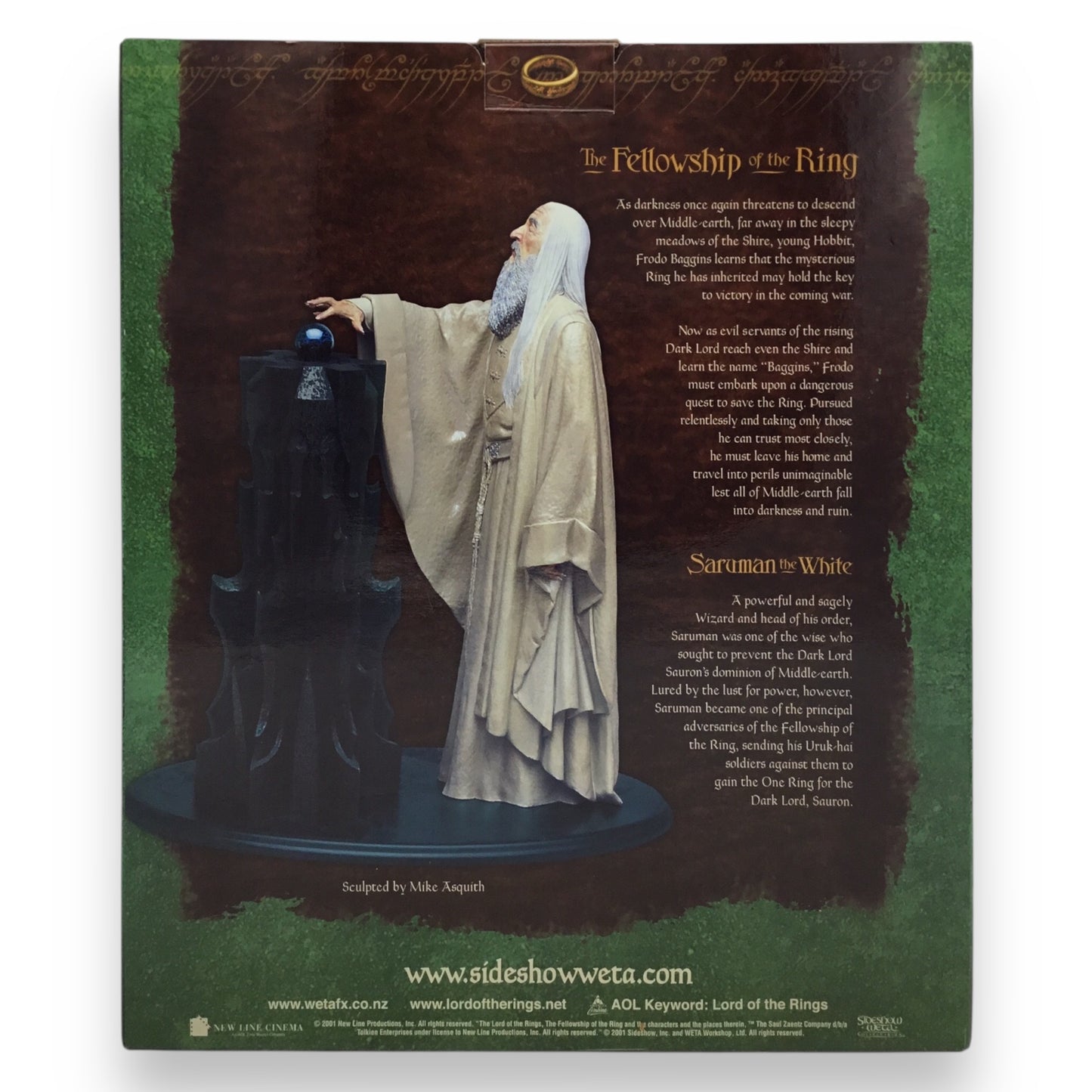 Sideshow WETA Saruman the White Statue – Lord of the Rings Fellowship of the Ring