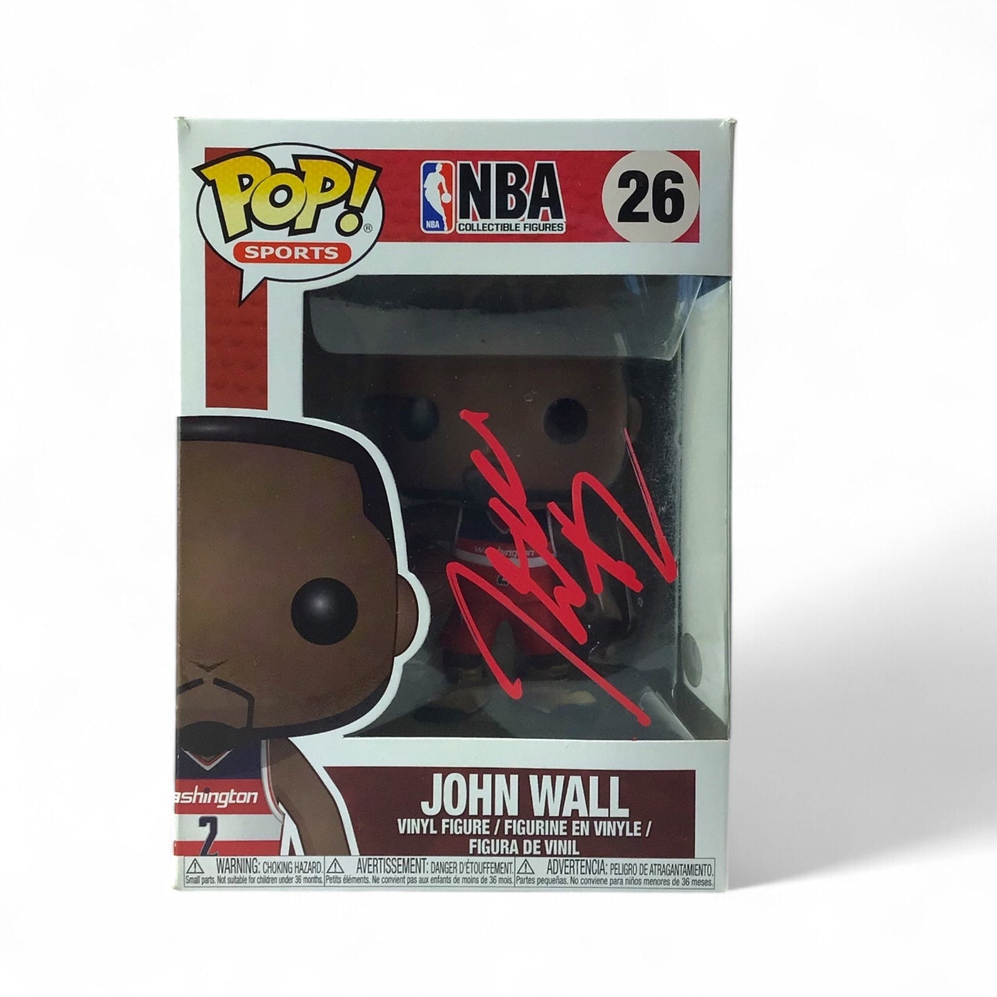 Signed Funko POP #26 NBA John Wall Figurine - JSA Certified Collectible