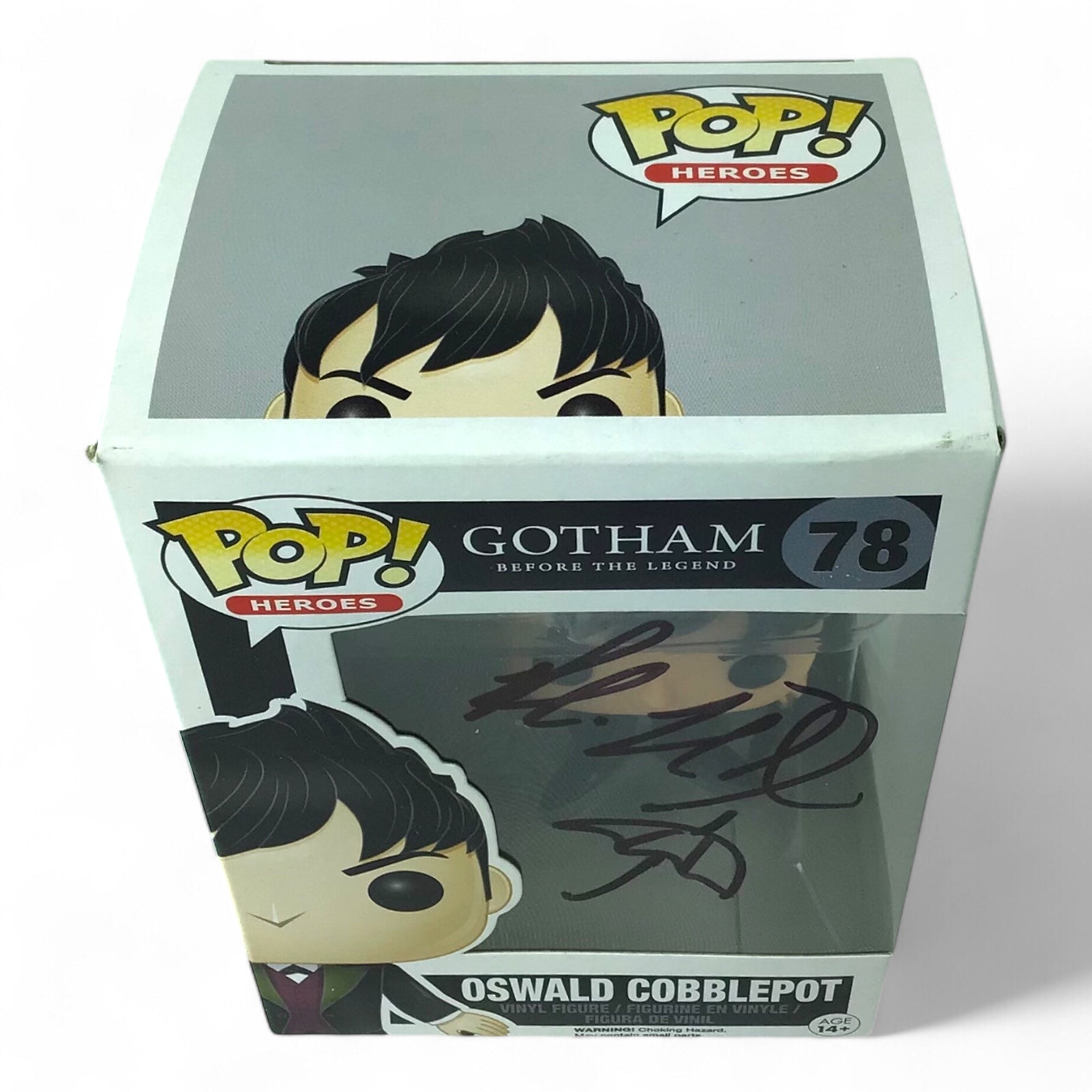 Signed Funko POP #78 Gotham Oswald Cobblepot by Robin Lord Taylor - JSA Certified