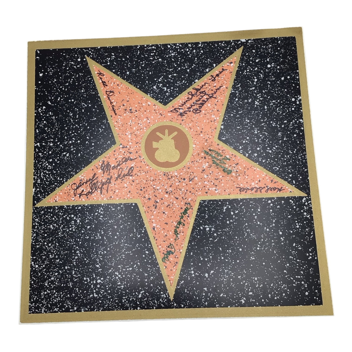 Signed Hollywood Star Print - Munchkins from Wizard of Oz