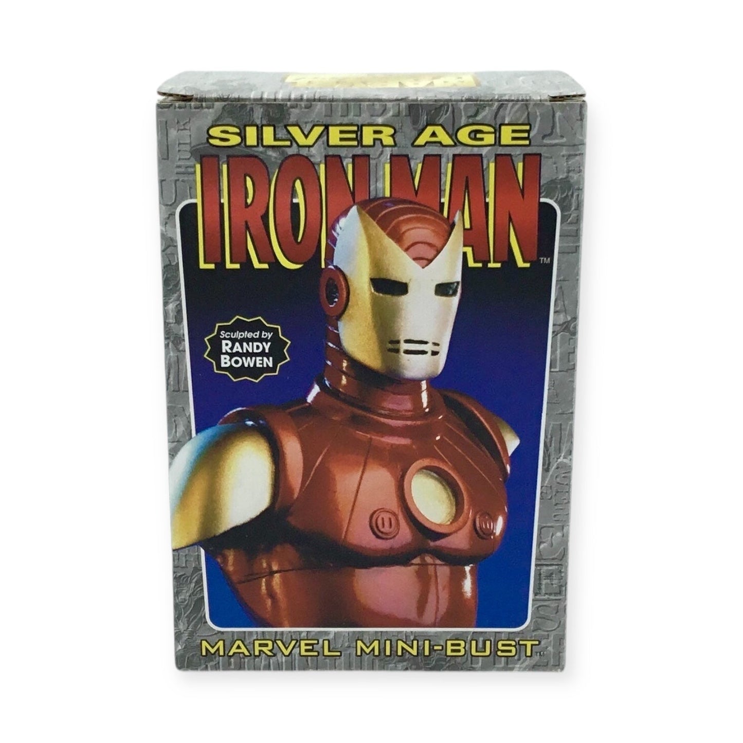 Silver Age Iron Man Mini-Bust - Randy Bowen Designs Marvel - 3143/4000