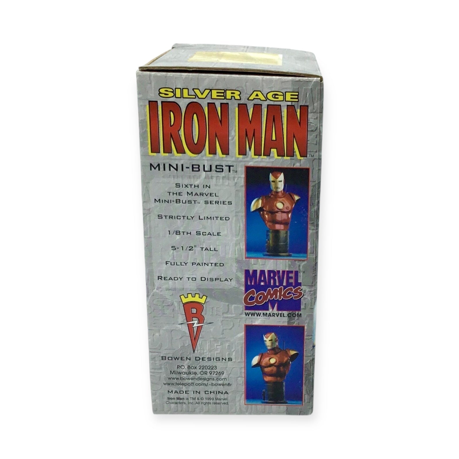 Silver Age Iron Man Mini-Bust - Randy Bowen Designs Marvel - 3143/4000