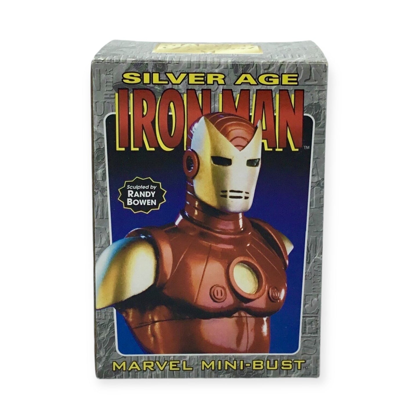 Silver Age Iron Man Mini-Bust - Randy Bowen Designs Marvel - 3143/4000