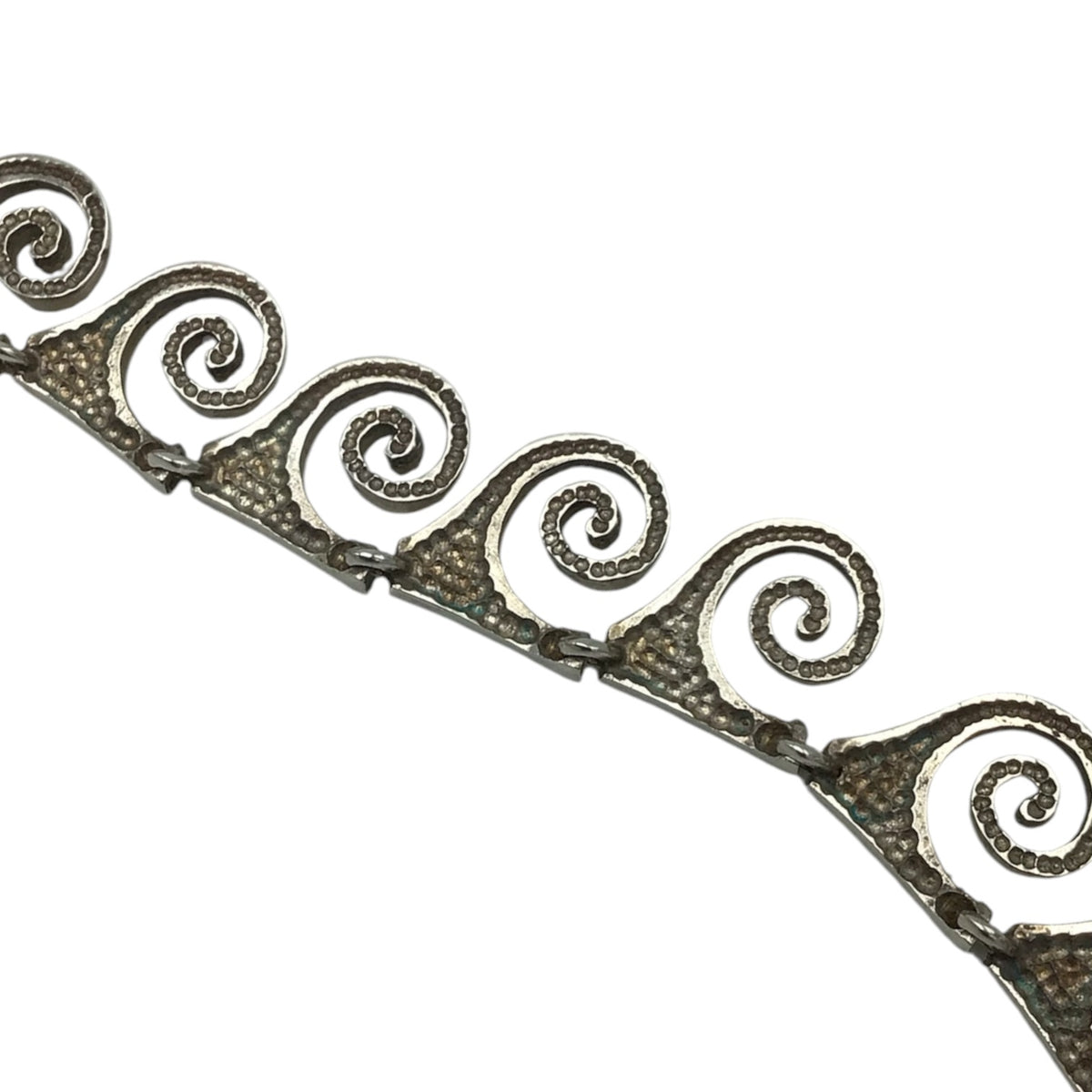 Silver Spiral Necklace - Sterling Silver 925