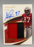 Simeon Rice Buccaneers Immaculate 32/99 Signed Jersey Card