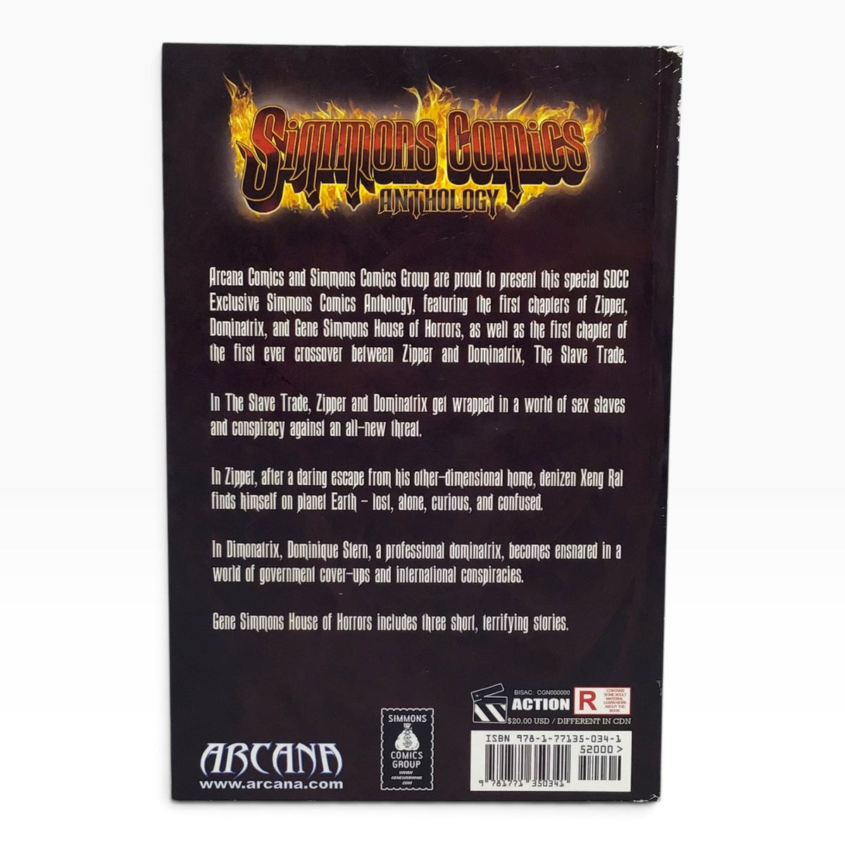 Simmons Comics Anthology: Zipper vs. Dominatrix Signed by Gene Simmons – 2012 SDCC Exclusive
