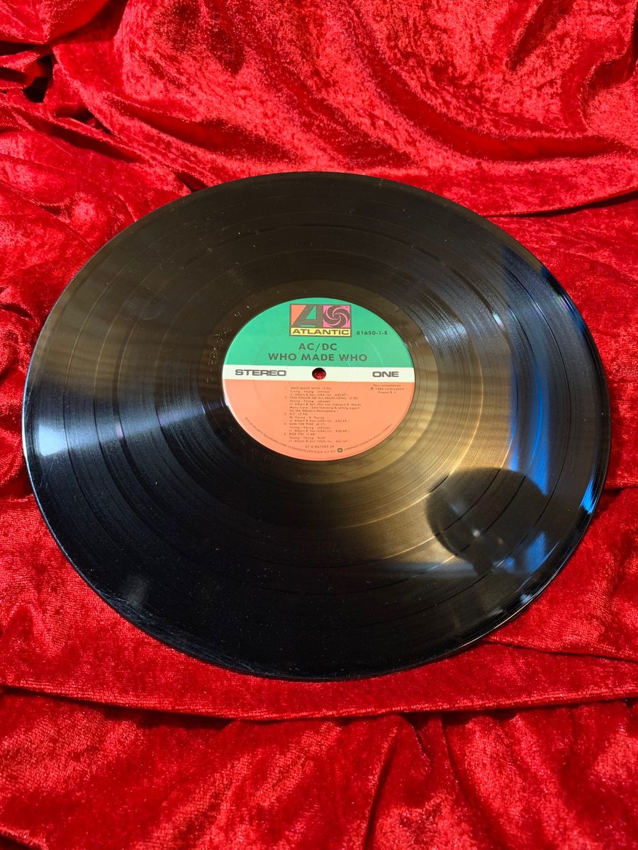 Simon Wright Drummer AC/DC Autographed Who Made Who JSA Certification ...