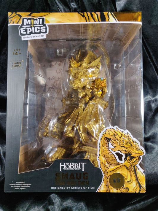 Smaug The Golden The Hobbit Mini Epics Figure Weta Workshop