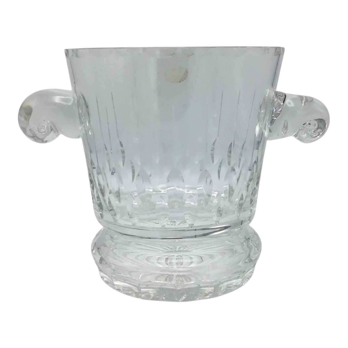 Soufflé-Bouche Crystal Champagne Bucket “Maeva” – Hand Cut Crystal (Model 104, Excellent Condition)