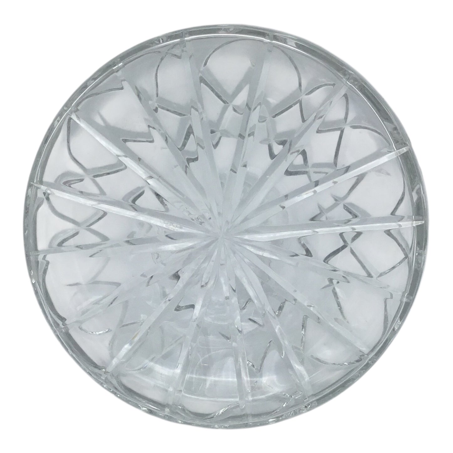 Soufflé-Bouche Crystal Decanter with Stopper – Hand Cut 24% Lead Crystal (With Original Box, Excellent Condition)